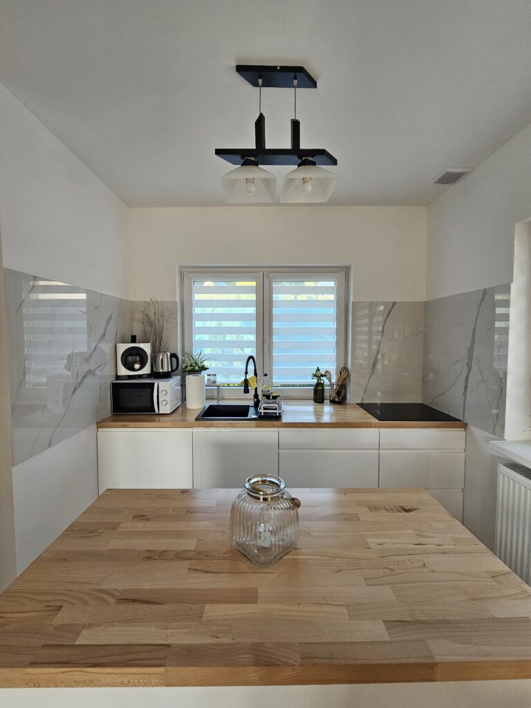 Kuchnia w domku wakacyjnym w miejscowości Lądek-Zdrój