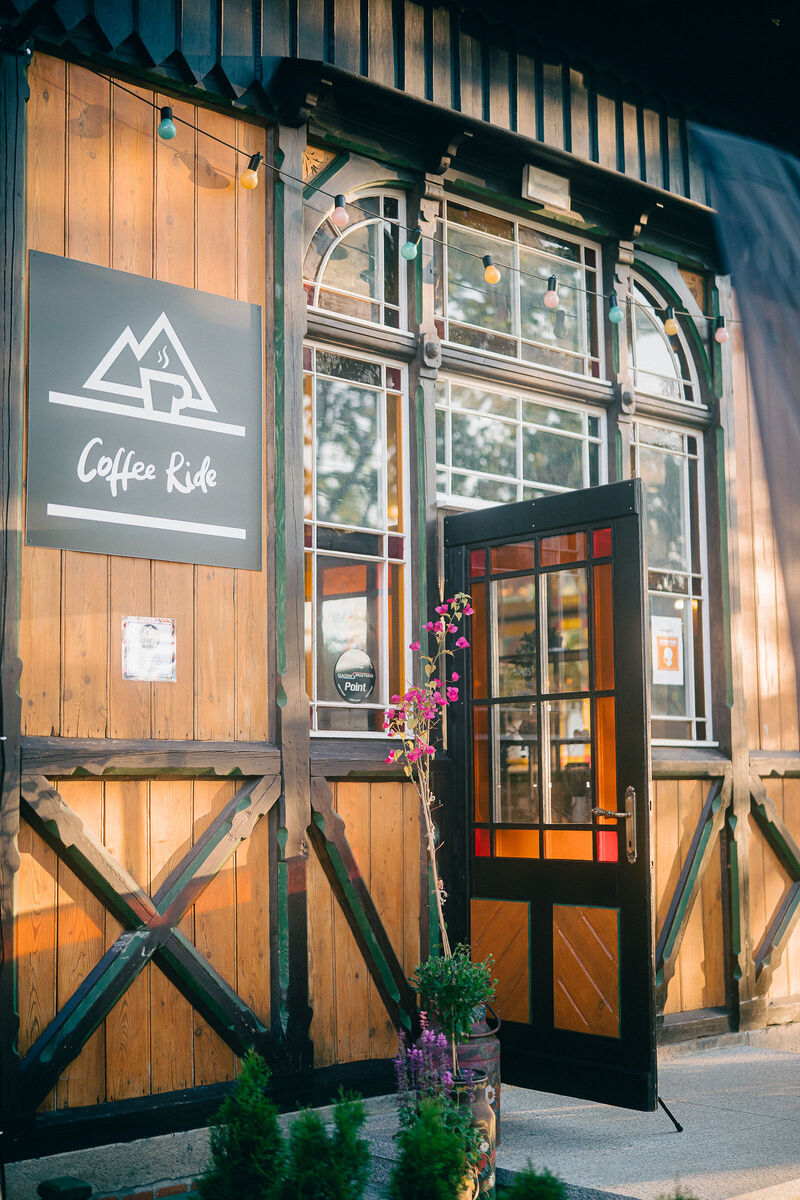 Kawiarnia "Coffee Ride" w Lądku-Zdroju